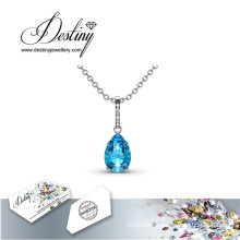 Destiny Jewellery Crystal From Swarovski Drop Pendant & Necklace
